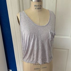 Heather Gray doloman tank